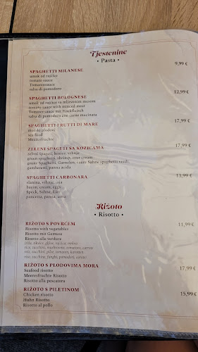 Opinii despre Restaurant konoba Teatro în Zadar - Gastronomija i ugostiteljstvo