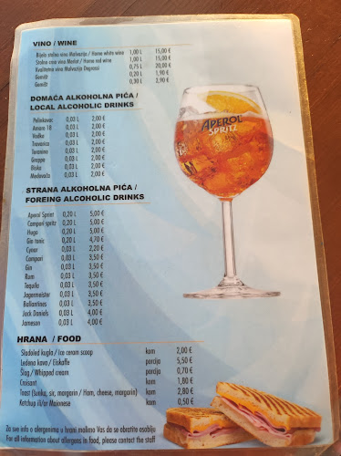 Ice saloon & beach bar TROPICANO - Gastronomija i ugostiteljstvo