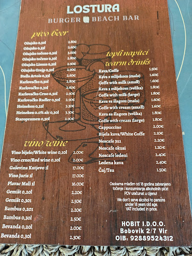 Beach & Burger bar Lostura