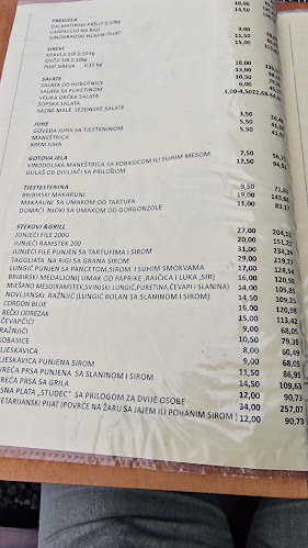 Opinii despre Konoba Studec în Novi Vinodolski - Gastronomija i ugostiteljstvo