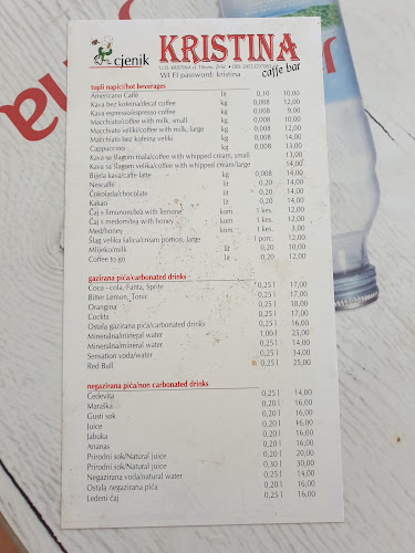 Opinii despre Caffe bar Kristina în Zadar - Gastronomija i ugostiteljstvo