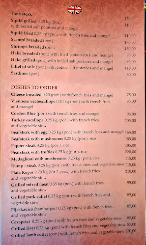 Opinii despre Gostiona Kopar în Umag - Gastronomija i ugostiteljstvo