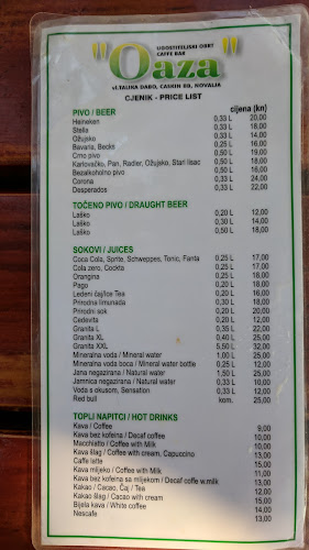 Caffe Bar Oaza - Gastronomija i ugostiteljstvo