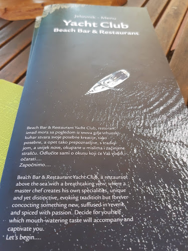 Yacht Bar & Restaurant - Gastronomija i ugostiteljstvo