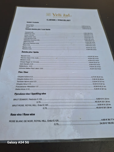 Veli Žal Restaurant - Gastronomija i ugostiteljstvo