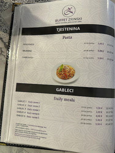 Opinii despre Buffet Zrinski în Velika Gorica - Gastronomija i ugostiteljstvo