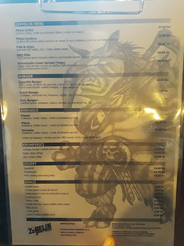 Zeppelin - Gastronomija i ugostiteljstvo