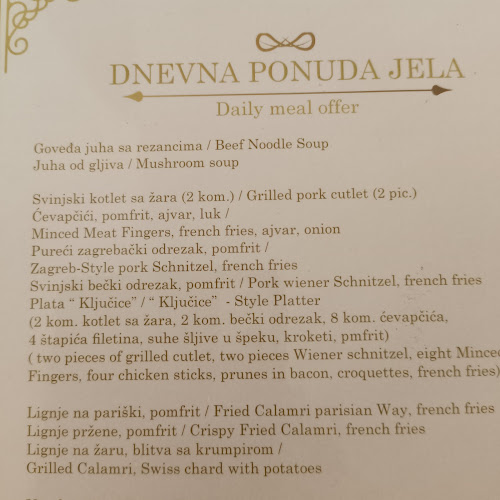 Restoran Ključice - Novi Marof