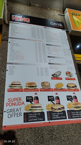 Opinii despre Fast food NANA în Zadar - Gastronomija i ugostiteljstvo