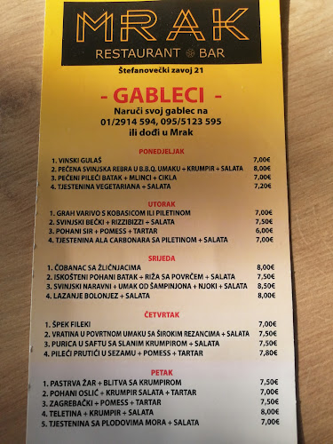 Pizzeria - Buffet Mrak