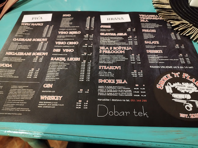 Smoke ‘n’ flame - Gastronomija i ugostiteljstvo