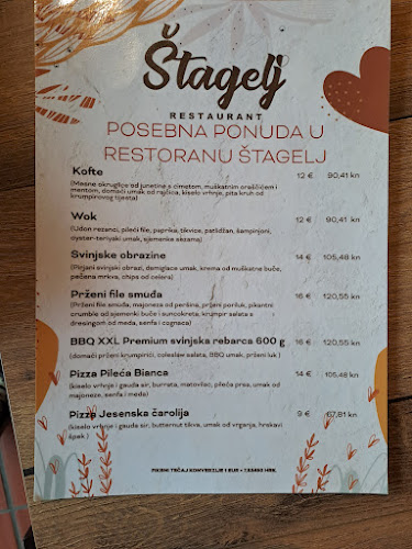 Restoran Štagelj - Gastronomija i ugostiteljstvo