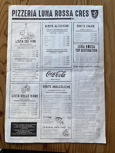 Pizzeria i spaghetteria Luna Rossa - Gastronomija i ugostiteljstvo