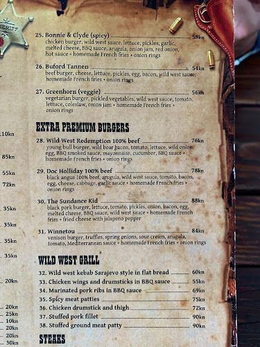 Opinii despre Wild West Trogir în Trogir - Gastronomija i ugostiteljstvo