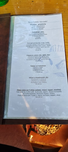 Konoba Vidrovača - Gastronomija i ugostiteljstvo