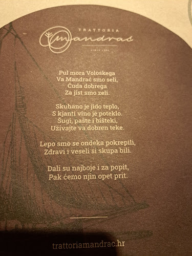 Trattoria Mandrać - Gastronomija i ugostiteljstvo
