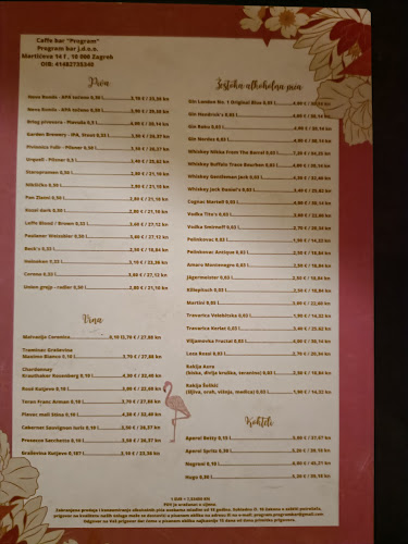 Program Bar - Zagreb