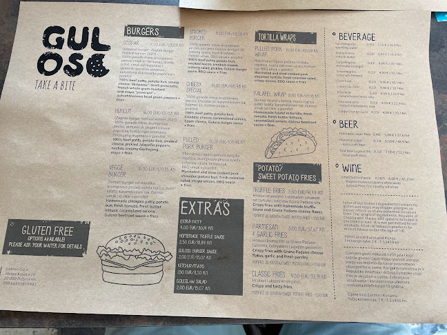 Food Bar Guloso - Gastronomija i ugostiteljstvo