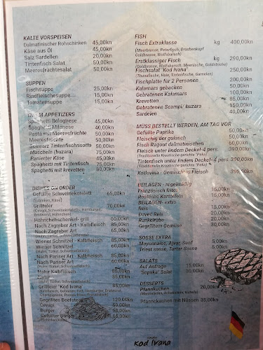 Kod Ivana Restaurant - Gastronomija i ugostiteljstvo