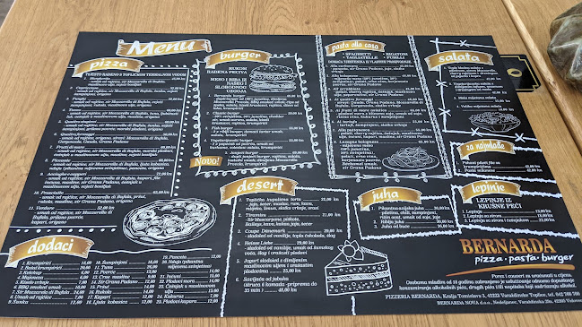 Comentarii opinii despre Bernarda pizza pasta burger
