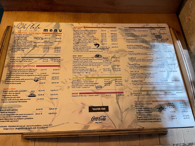 Opinii despre Oh!LaLa Konoba Pizzeria în Split - Gastronomija i ugostiteljstvo
