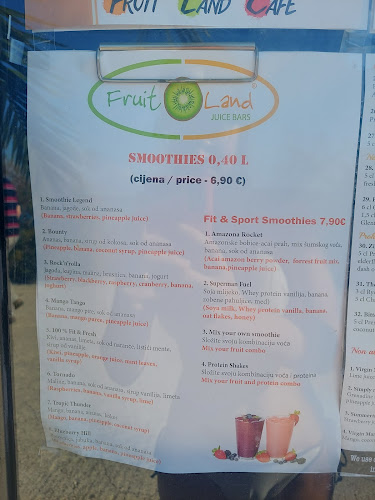 Opinii despre Fruit Land Cafe în Supetar - Gastronomija i ugostiteljstvo