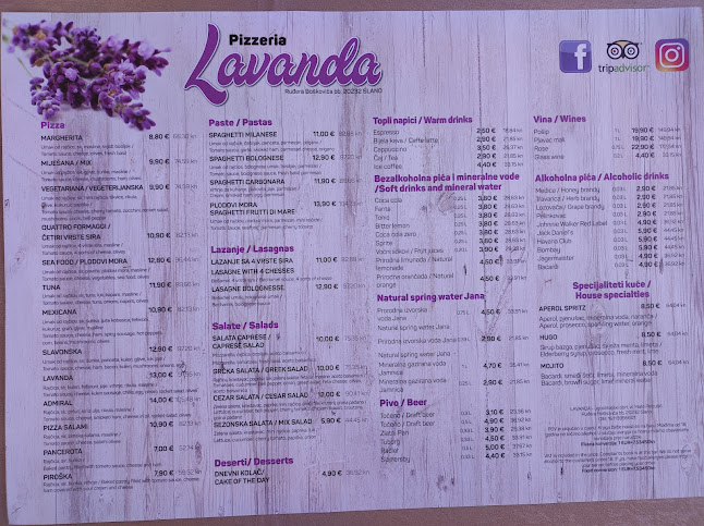 Pizzeria Lavanda