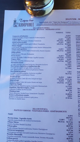 Konoba Kampanel - Gastronomija i ugostiteljstvo