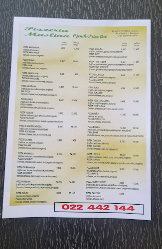 Opinii despre Pizzeria Maslina în Raslina - Gastronomija i ugostiteljstvo