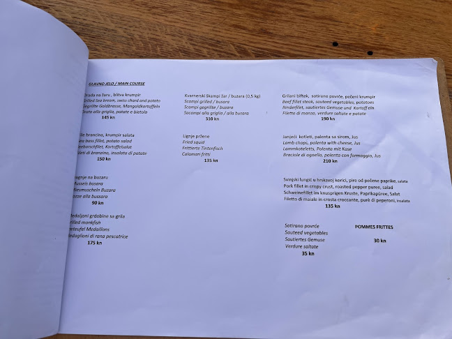 Comentarii opinii despre Restaurant Konoba Nada, Vrbnik