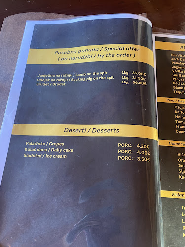 Konoba Dol - Gastronomija i ugostiteljstvo