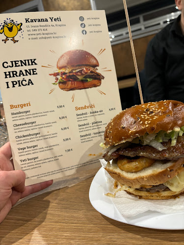 Opinii despre Yeti Krapina în Krapina - Gastronomija i ugostiteljstvo