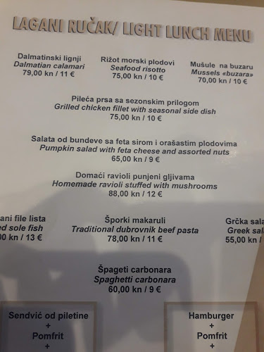 Porat Restaurant - Dubrovnik