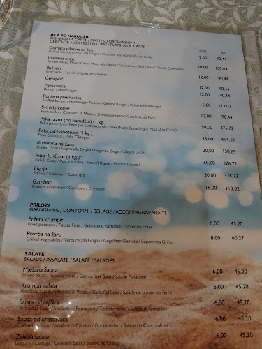 Restoran " Malta" - Gastronomija i ugostiteljstvo