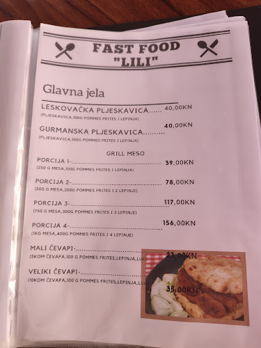 Opinii despre Fast food "LiLi" în Petrinja - Gastronomija i ugostiteljstvo