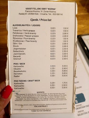 Opinii despre Caffe Bar Klek în Samobor - Gastronomija i ugostiteljstvo