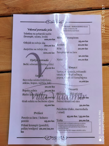 Opinii despre Villa Vladimir în Laz Bistrički - Gastronomija i ugostiteljstvo