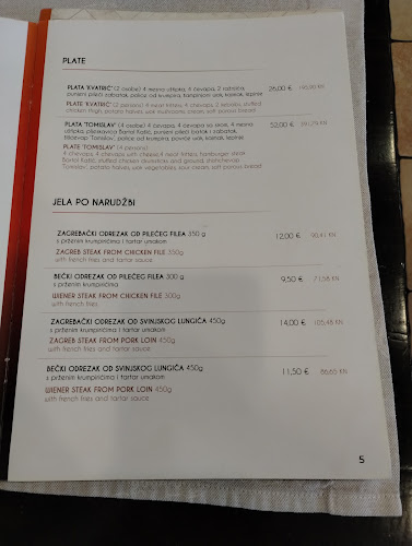 Opinii despre Grill Tomislav în Zagreb - Gastronomija i ugostiteljstvo