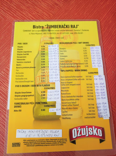 Bistro Žumberački raj - Žamarija