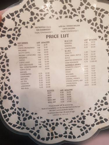 CRVENA MALINA d.o.o.