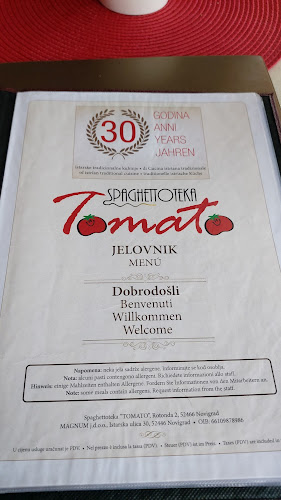 Opinii despre Restoran Tomato în Novigrad - Gastronomija i ugostiteljstvo