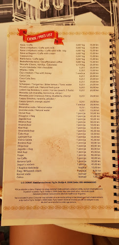 Slasticarna Donat, Ice Cream and Gelato - Gastronomija i ugostiteljstvo