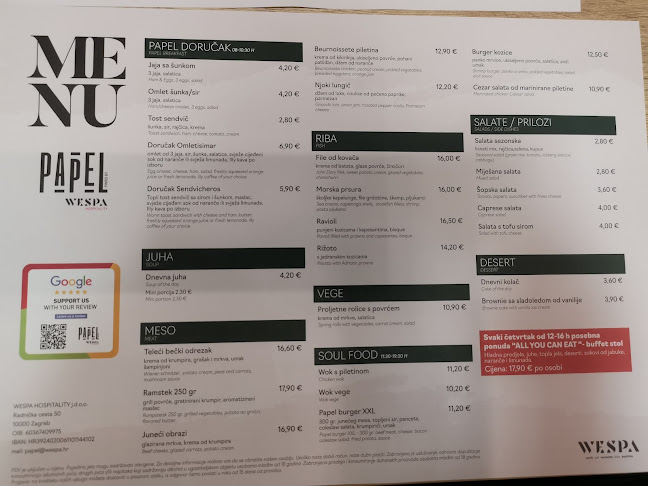 Papel Restoran - Gastronomija i ugostiteljstvo