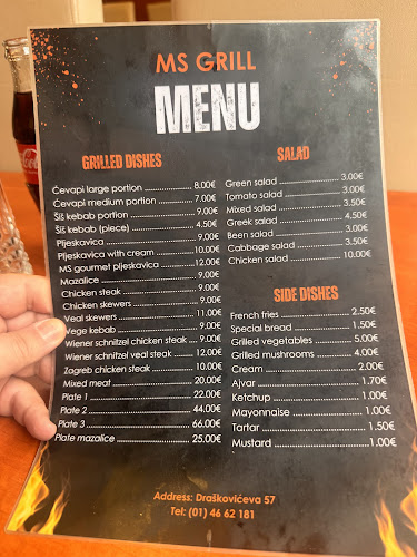 MS Grill - Gastronomija i ugostiteljstvo