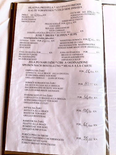 Opinii despre Konoba Puli Jurića în Jurići - Gastronomija i ugostiteljstvo