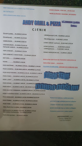 Opinii despre Andy Grill & Pizza în Duga Resa - Gastronomija i ugostiteljstvo