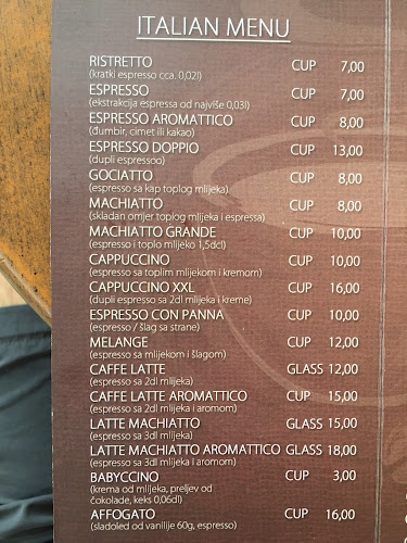 Opinii despre Coffee House Bueno în Mali Lošinj - Gastronomija i ugostiteljstvo