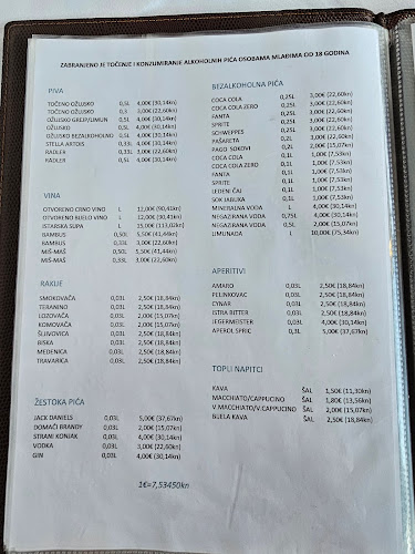 Opinii despre Konoba Istriana în Pula - Gastronomija i ugostiteljstvo