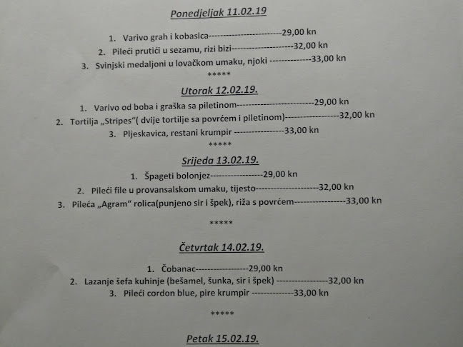 Catering Stripes Maksimir