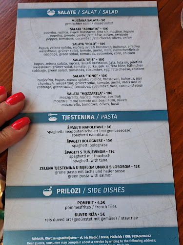 80, Trg Alojzija Stepinca, 21322, Brela